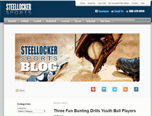 Tablet Screenshot of blog.steellockersports.com